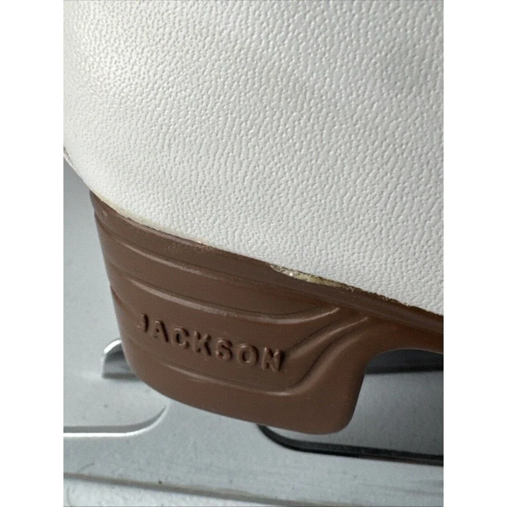 Jackson Excel Figure Ice Skates Mark II 1291 White Kids Size 3.5C - Picture 7 of 16